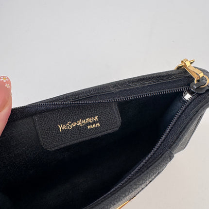 Porte-monnaie /trousse Yves Saint Laurent noir