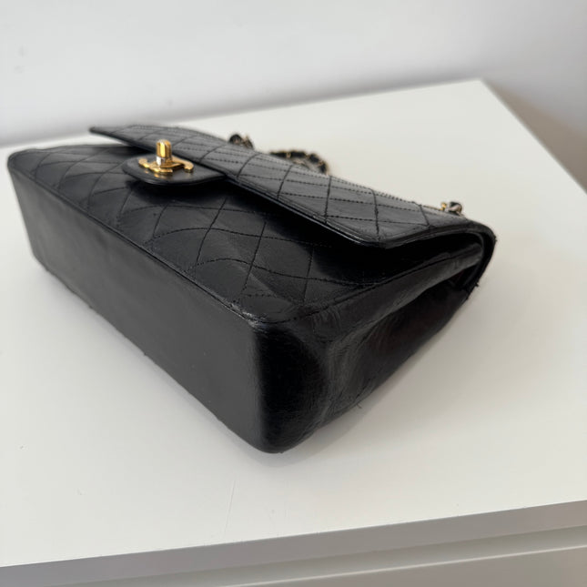 Sac Chanel Vintage Timeless 25cm Noir rabat droit