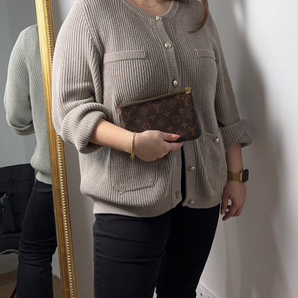 Pochette Louis Vuitton Double zip reverse