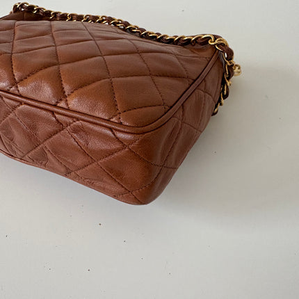 Sac Chanel caméra caramel