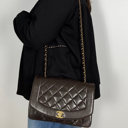 Sac Diana GM Chanel Chocolat