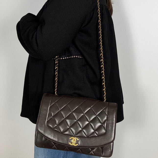 Sac Diana GM Chanel Chocolat