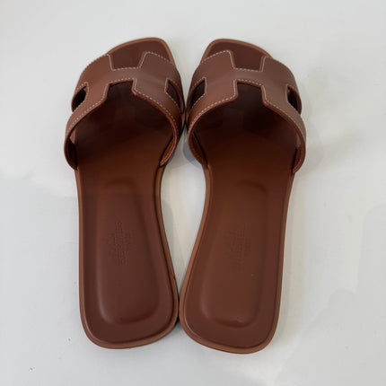 Sandales Hermès Oran Gold T36