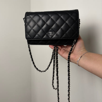 Sac Chanel Wallet on Chain noir
