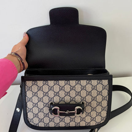 Sac Gucci Horsebit 1955 GM Marine