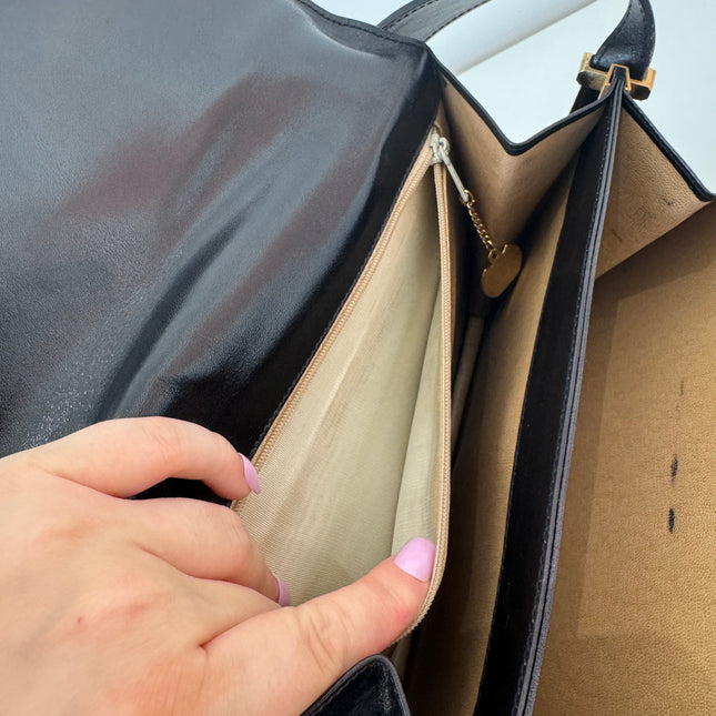 Sac Celine Vintage Épaule fermoir calèche