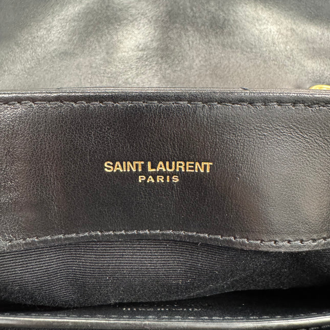 Sac Loulou Small Noir Saint Laurent