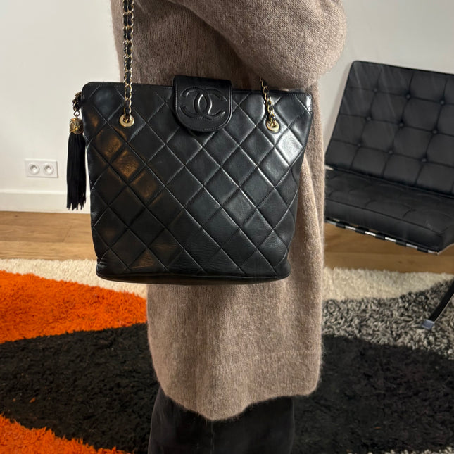 Sac Chanel seau vintage