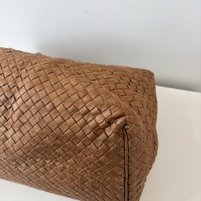 Sac Hobo Bottega Veneta mordoré