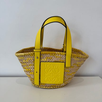 Sac panier Loewe jaune pm