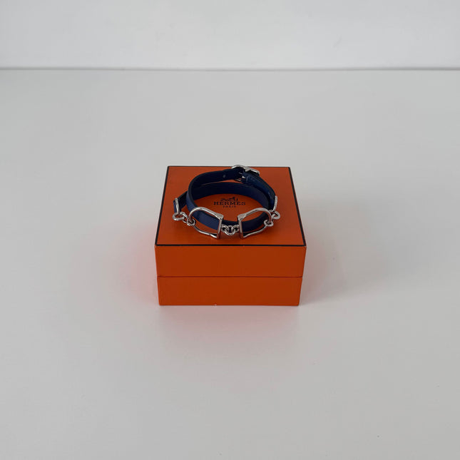 Bracelet Hermès Swift Étrier double tour