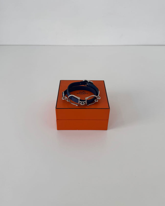 Bracelet Hermès Swift Étrier double tour