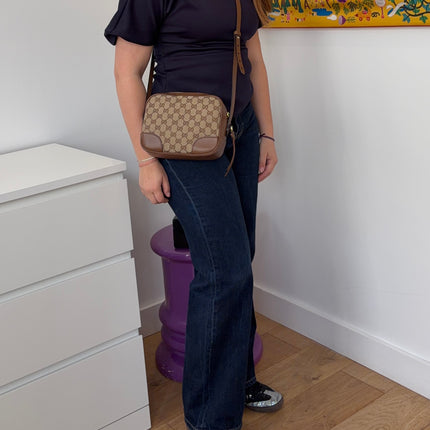 Sac Gucci bandoulière Bree toile gg Marmont