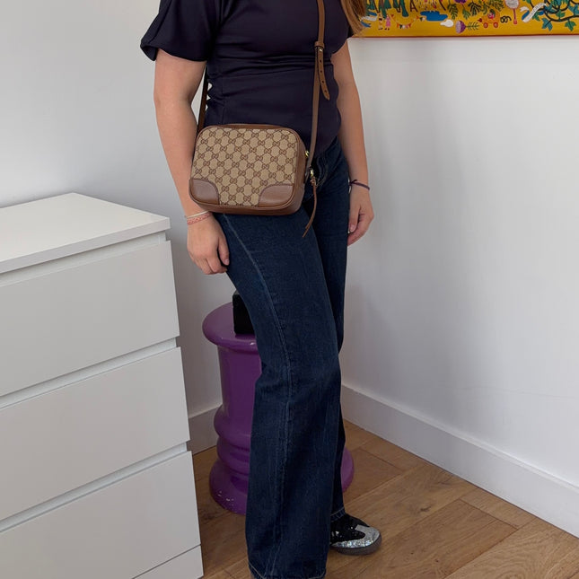 Sac Gucci bandoulière Bree toile gg Marmont