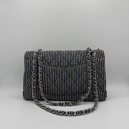 Sac Chanel Timeless Tissu Rayé