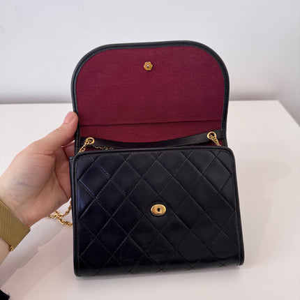 Petit Sac Chanel matelassé noir
