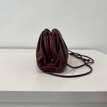 Sac Bottega Veneta Mini Pouch Burgundy