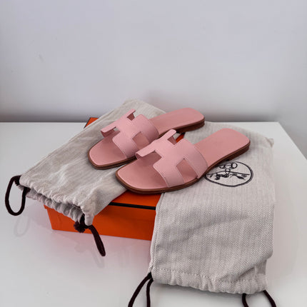 Sandales Oran Hermès Rose T37