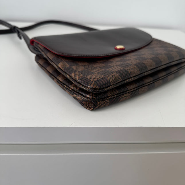 Sac Louis Vuitton Twice Damier Ébène