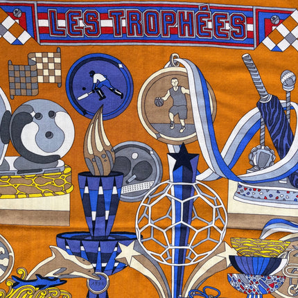Châle Hermès 140 cm Les trophées