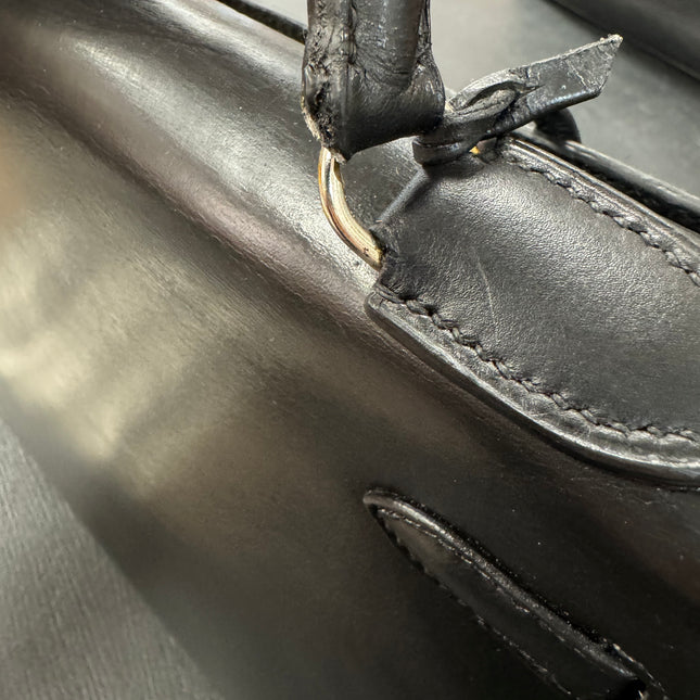 Kelly 32 Hermès Box Noir