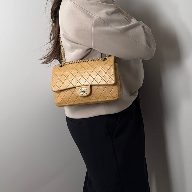 Sac Chanel Timeless 25 beige