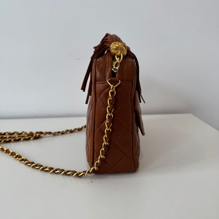 Sac Chanel Caméra caramel