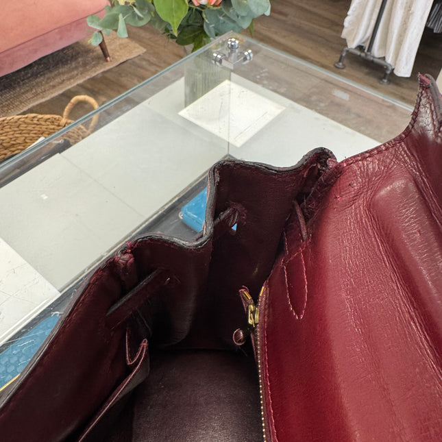 Sac Kelly 32 Hermès Rouge H