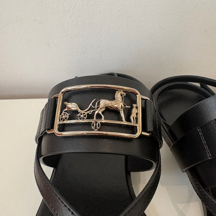 Sandales Hermès Spartiates T37