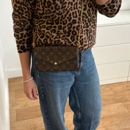 Sac Louis Vuitton Felicie monogram