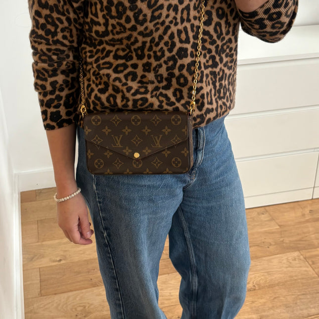 Sac Louis Vuitton Felicie monogram