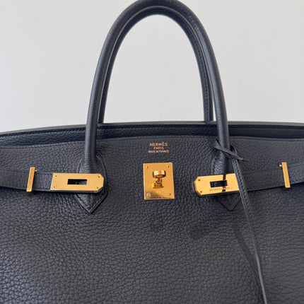 Sac Hermès Birkin 40 Noir