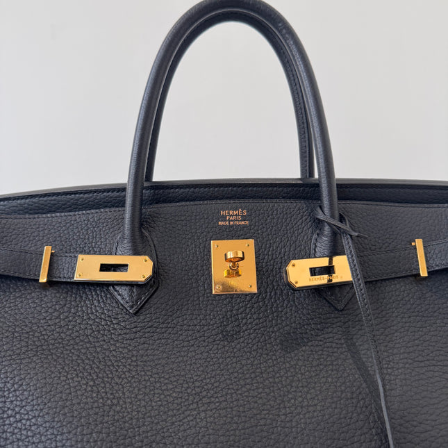Sac Hermès Birkin 40 Noir