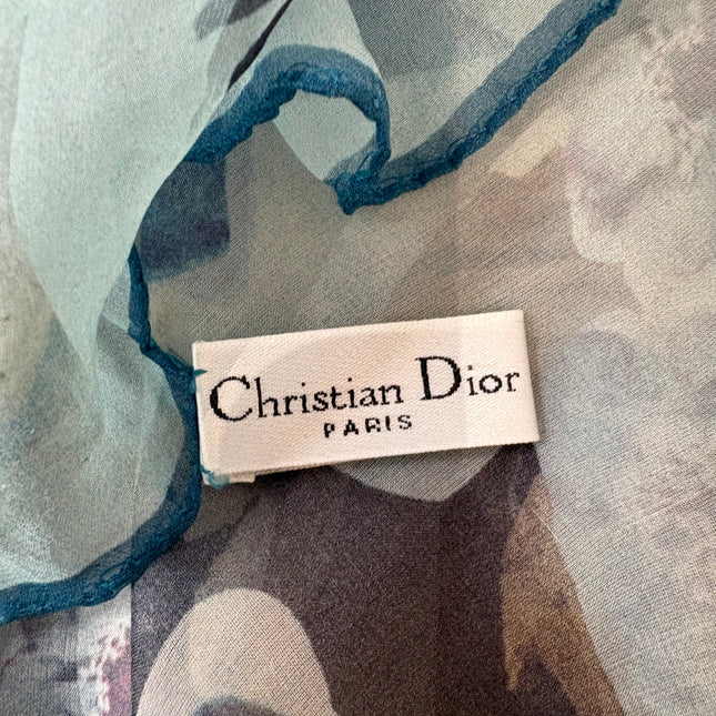 Étole Christian Dior en soie