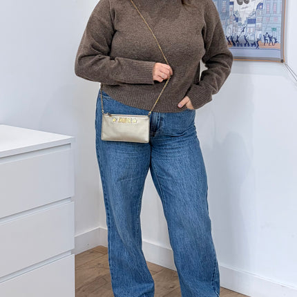 Sac Pochette Dior J'adior bandoulière mordoré