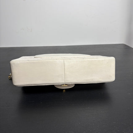 Sac Chanel Timeless Blanc cassé 25 cm