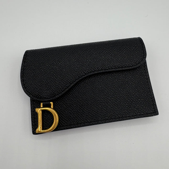 Porte cartes Bloom Saddle Dior