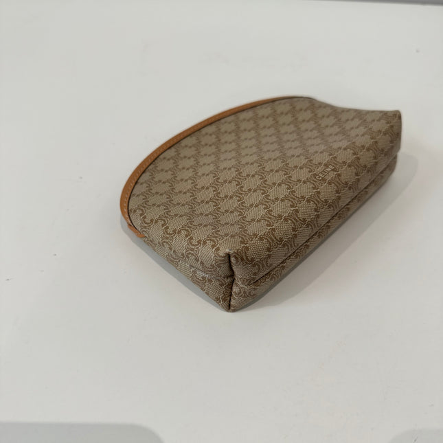 Trousse cosmétique Celine Macadam beige