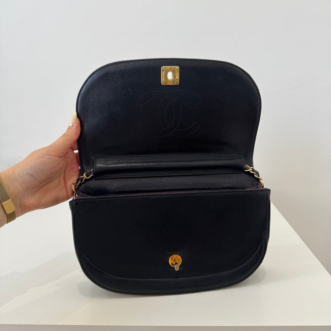Sac Chanel Demie-Lune Noir
