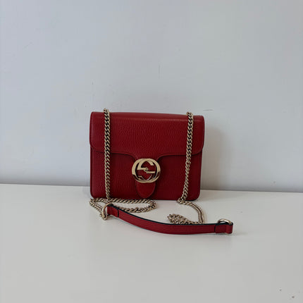 Sac Gucci Interlocking Rouge pm