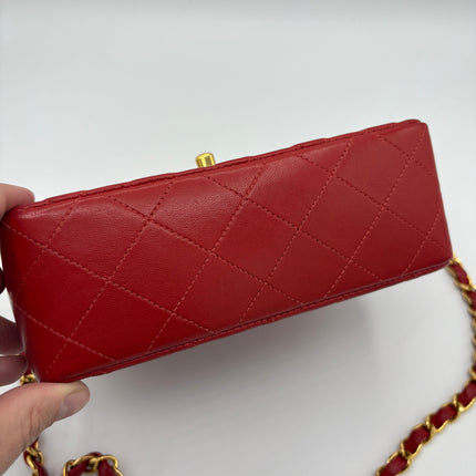 Sac Chanel Mini square rouge