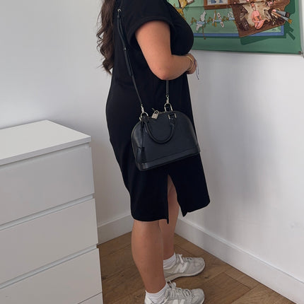 Sac Louis Vuitton BB Alma Cuir Épi Noir