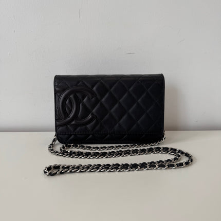 Sac Chanel Wallet On Chain Cambon noir