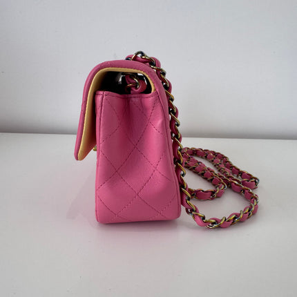 Sac Chanel Mini Timeless Rose Édition Limitée