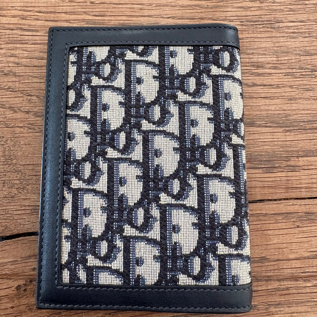 Porte passeport Dior oblique