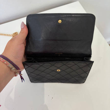 Pochette Chanel Noire CC + insert de sac