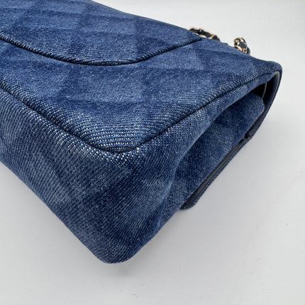 Sac Timeless Chanel Bleu Jean