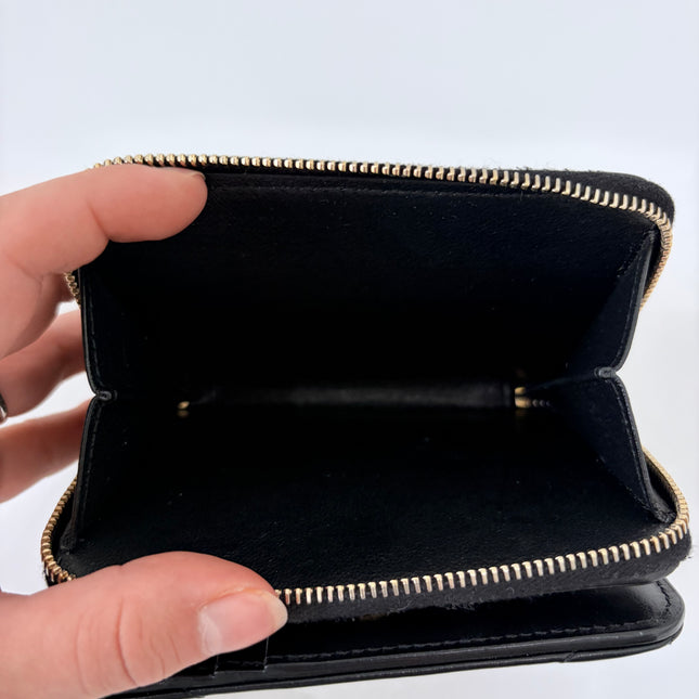 Portefeuille Saint Laurent Noir