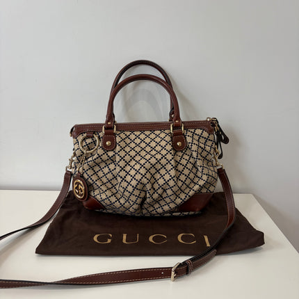 Sac Gucci Sukey toile bandoulière