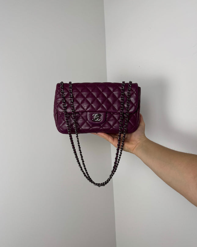 Sac Chanel Timeless souple violet
